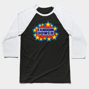 FANDOM POWER (80's Action Figure) Baseball T-Shirt